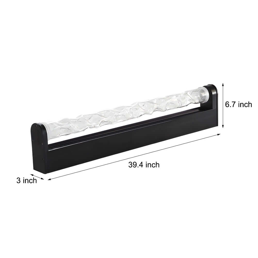 394 inch dynamic 3d ocean wave wall light fixture