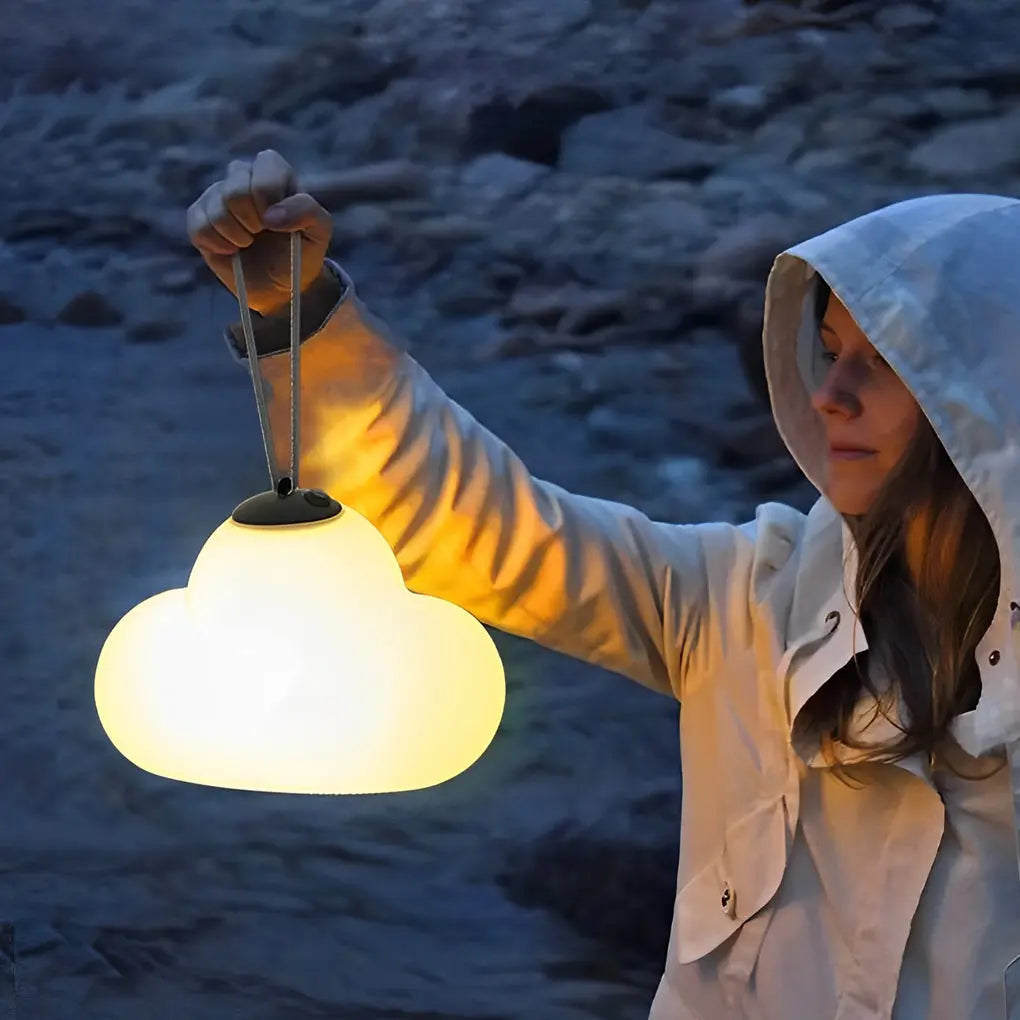 Rechargeable Outdoor Hanging Lights - Waterproof Clouds Design with USB DC5V Luxe