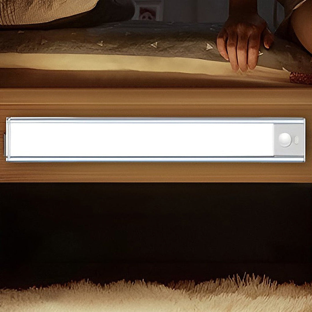 wireless led under cabinet wall light with motion sensor rechargeable and battery operated