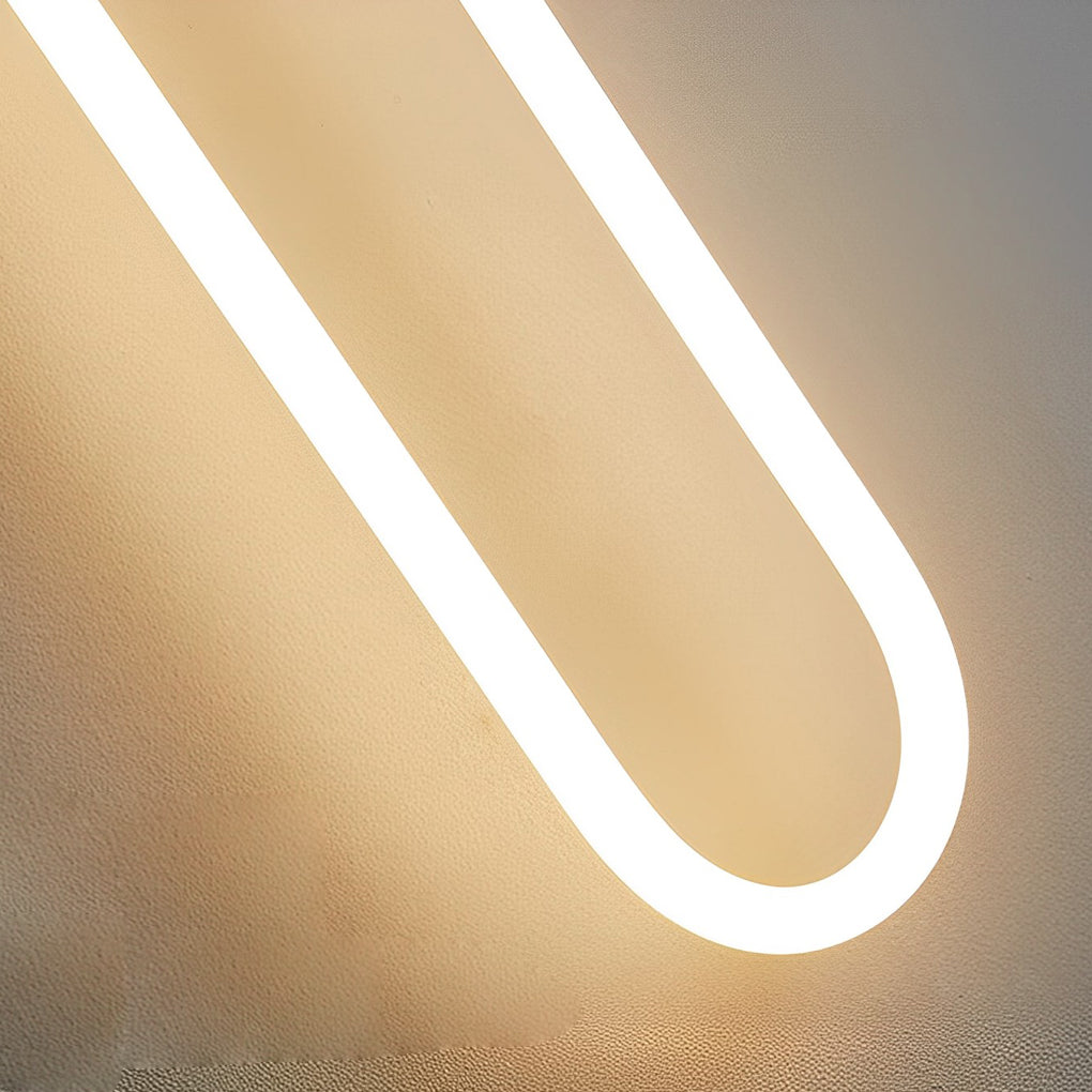 Minimalist Round-Rectangular Wall Sconce — Copper & Black, Brass, Acrylic Shade, 9W/18W LED, Three-Step Dimming, 3000K/4500K/6000K