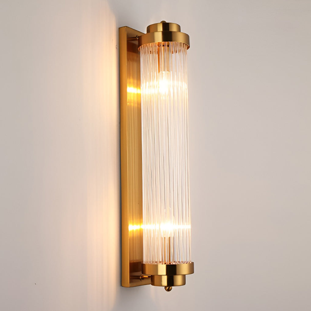 Adjustable Crystal Wall Sconce — Gold, E14, Warm White 3000K, 16" or 24"