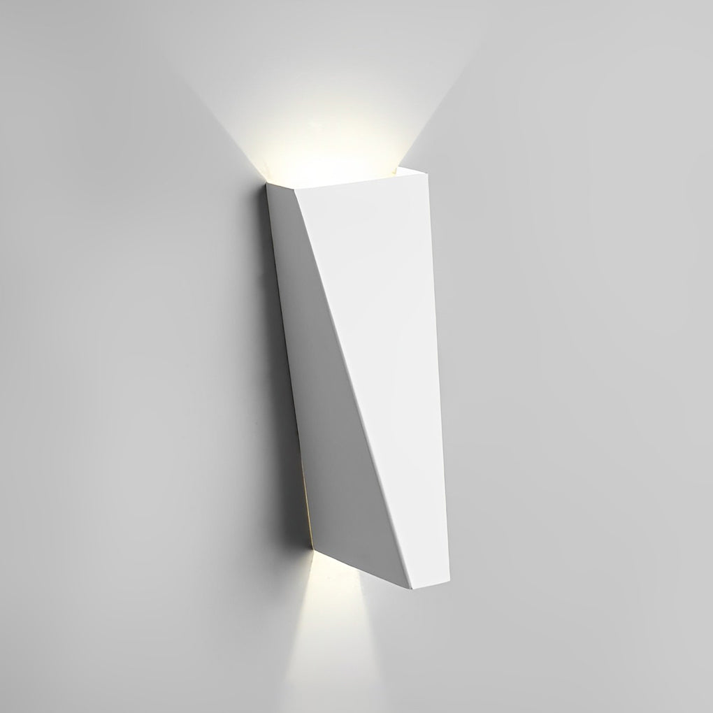Up/Down LED Wall Sconce — Aluminum, 10W, 4"W × 8"H, 3000K Warm White