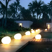 Adjustable Cobblestone Outdoor Landscape Lamp — PE, Hardwired LED, 3-Color Dimming (3000K / 4500K / 6000K), E27