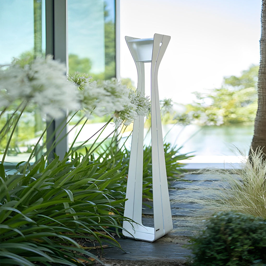 Stylish Stainless Steel Solar Pathway Lights