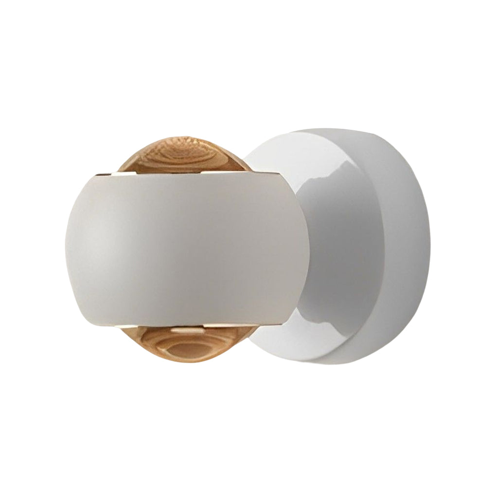 Up/Down LED Wall Sconce — Aluminum & Glass, 7W, 3000K Warm White, 110–220V