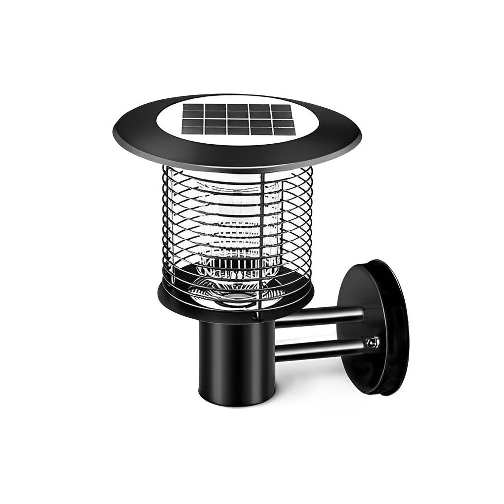 Solar & USB Mosquito Killer Garden Light — 304 Stainless Steel, UV LED, up to 1,076 sq ft Coverage