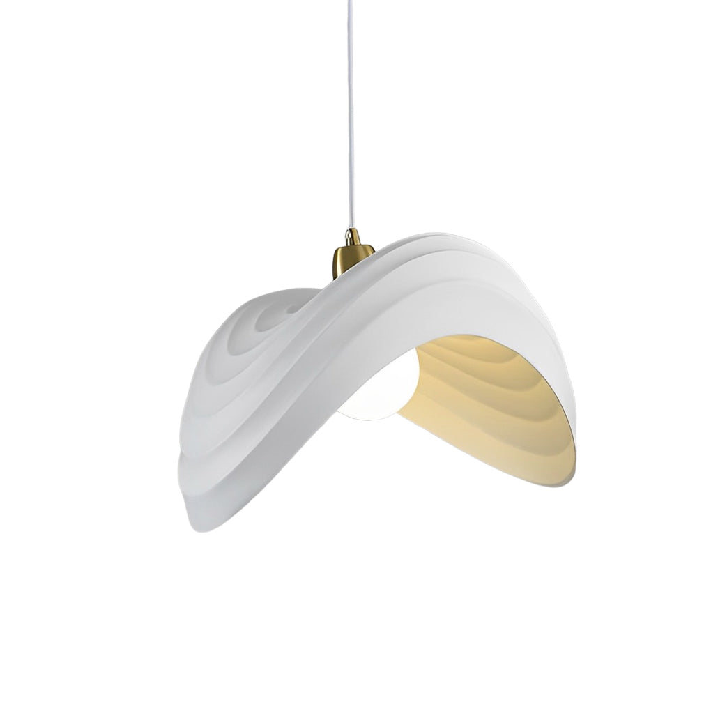 Wabi-Sabi Resin Chandelier — Hand-Molded, Electroplated Hardware, E27, 3000K Warm White