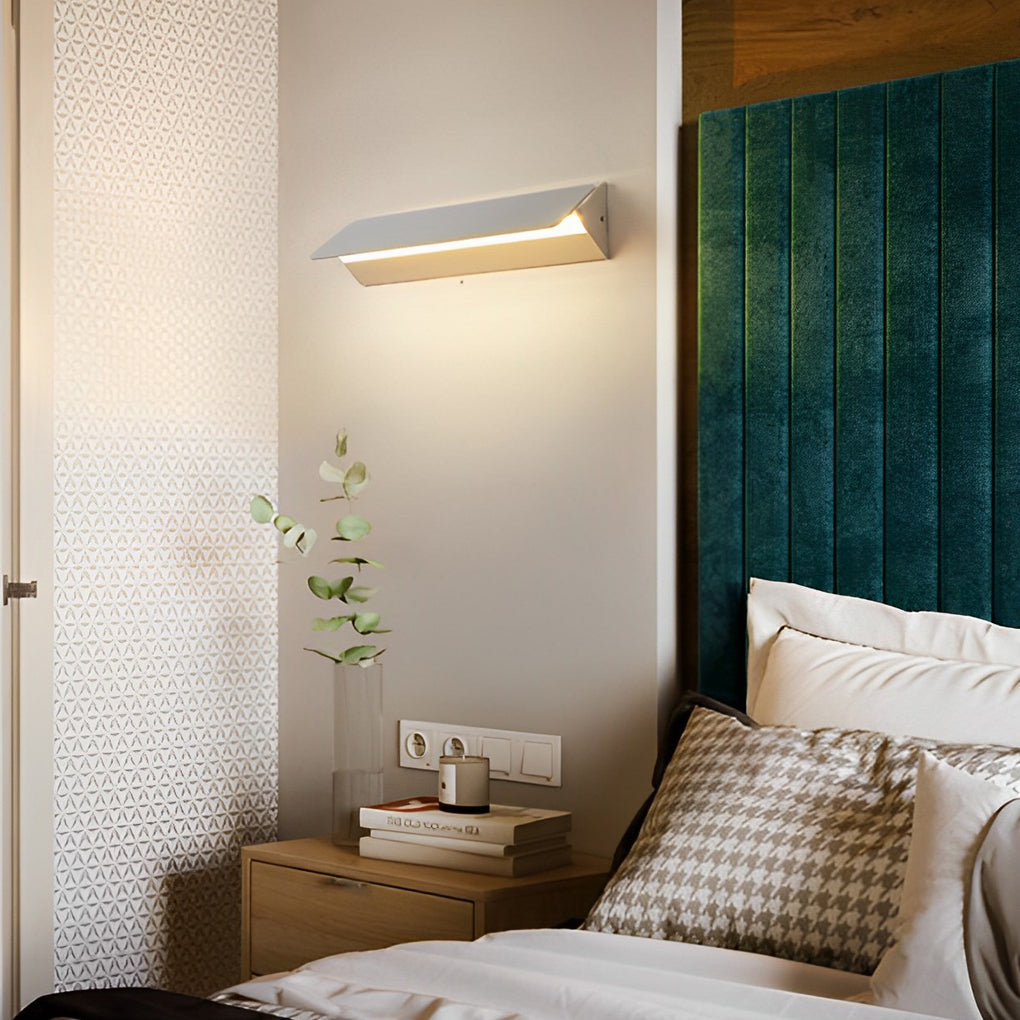 Rectangular Adjustable Wall Sconce — Aluminum, 270° Rotatable, COB LED, 6W / 12W / 18W, 3000K / 6000K