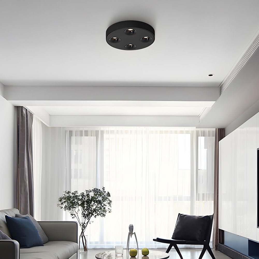 4 light led flush mount ceiling light for bathroom 91 inch peg design