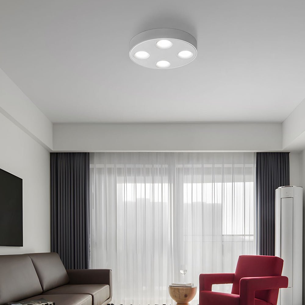 4 light led flush mount ceiling light for bathroom 91 inch peg design