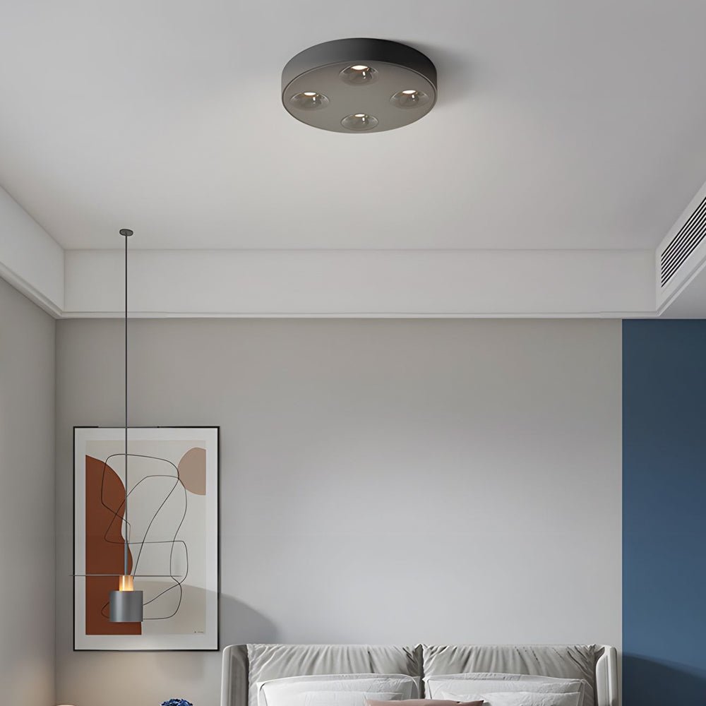 4 light led flush mount ceiling light for bathroom 91 inch peg design
