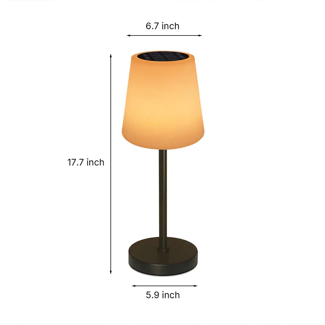 Remote-Controlled Waterproof Smart Solar Desk Lamp Luxe