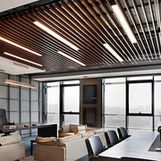 47 inch led linear tri proof light ip65 rated white vapor tight flush mount ceiling fixture available in 3000k and 5000k
