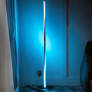 49-Inch Twisted LED Floor Lamp Luxe