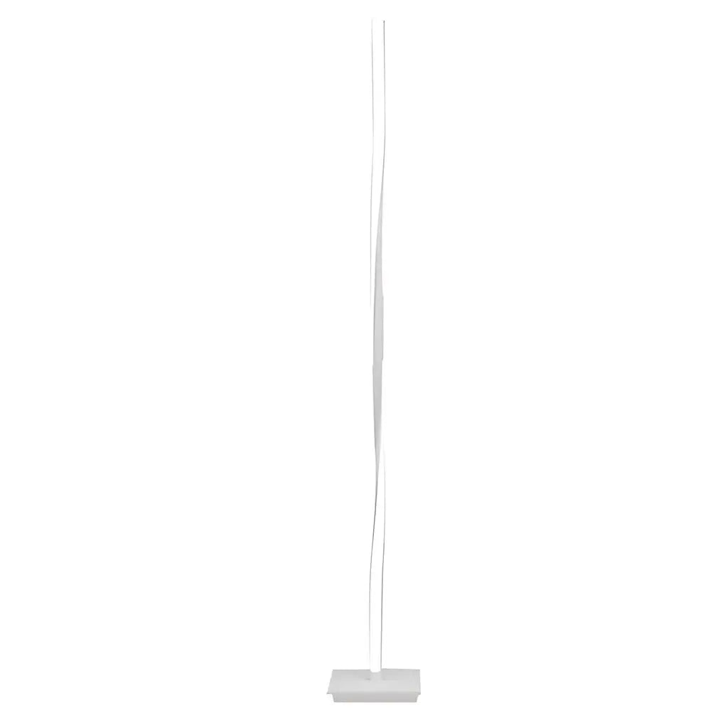 49-Inch Twisted LED Floor Lamp Luxe