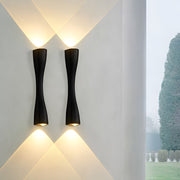Modern Up/Down Wall Sconce — Die-Cast Aluminum, LED, 6W–10W, Gold / Black / White