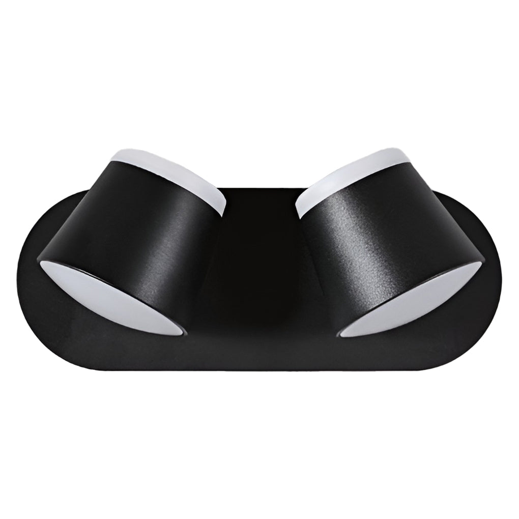 Modern Adjustable Up/Down LED Wall Sconce — Die-Cast Aluminum, Rotatable, 1-, 2-, or 3-Light