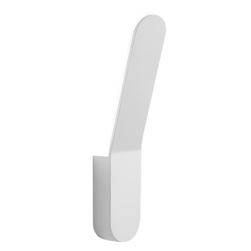 Minimalist LED Uplight Wall Sconce — Aluminum & Acrylic, 5W 3000K, Black or White