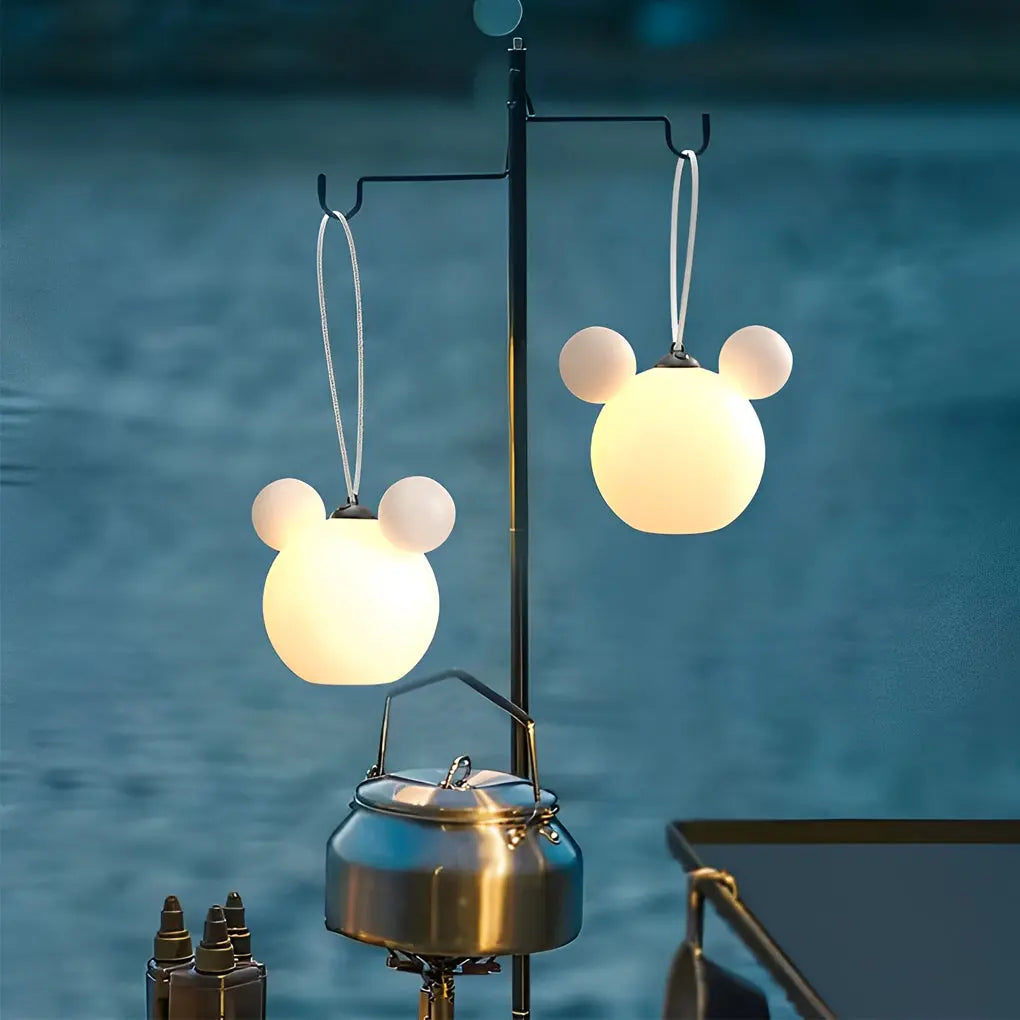 Waterproof 3D Cartoon Animal USB Rechargeable Outdoor Hanging Lights Luxe