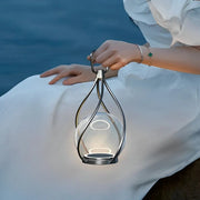 Portable Waterproof LED Night Lights with Creative Metal Design - USB Rechargeable Luxe