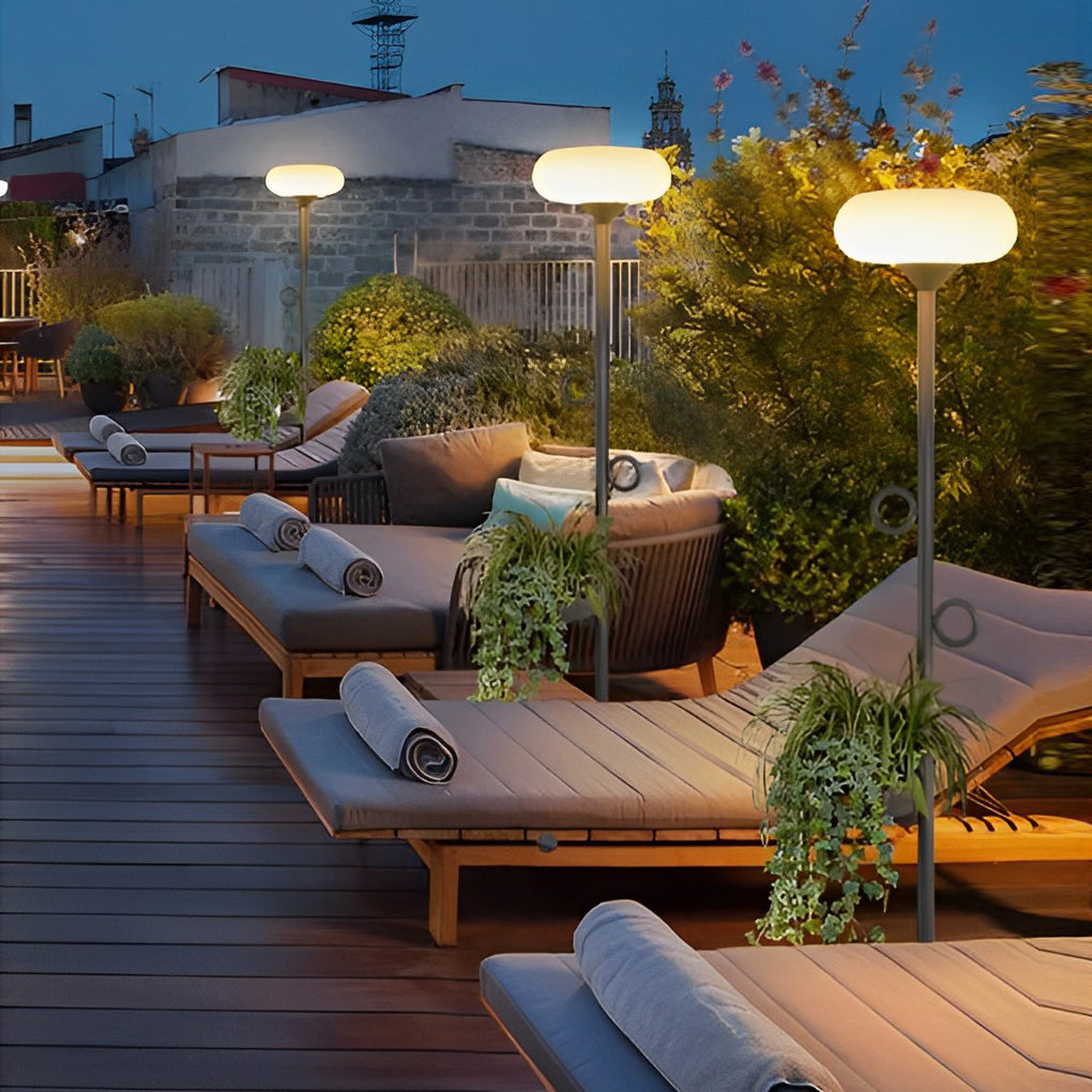 LED Outdoor Floor Accent Lamp with Remote Control