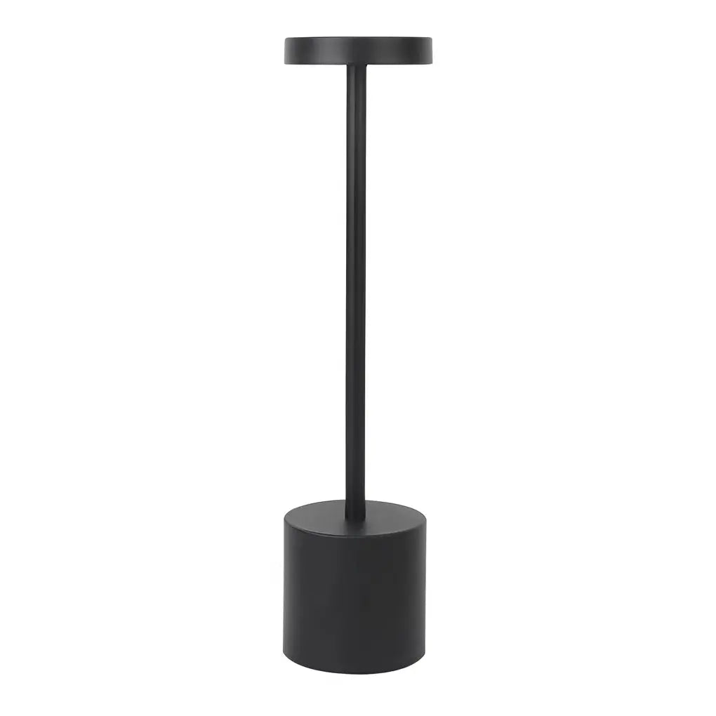 Modern Rechargeable Portable LED Rod Table Lamp - Cordless Design Luxe