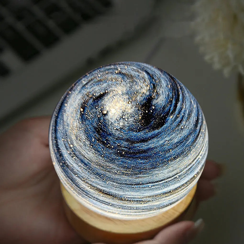 Starry Dreamy Galaxy Globe Lamp for Kids and Babies Luxe