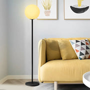 16-Color RGB LED Globe Floor Lamp with App Control Luxe