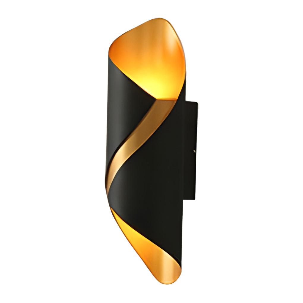 Modern Up/Down Outdoor Wall Sconce — Aluminum & Glass, LED 10W, IP66 Weatherproof, 3"W × 11"H