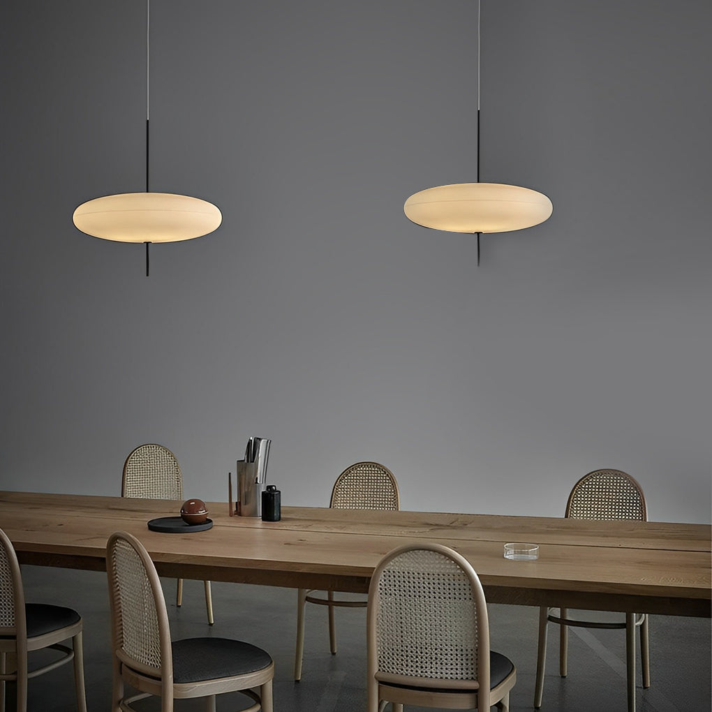 Round Acrylic Pendant Chandelier — Iron and Acrylic, E27 5W × 5-Light, 19.7" Diameter