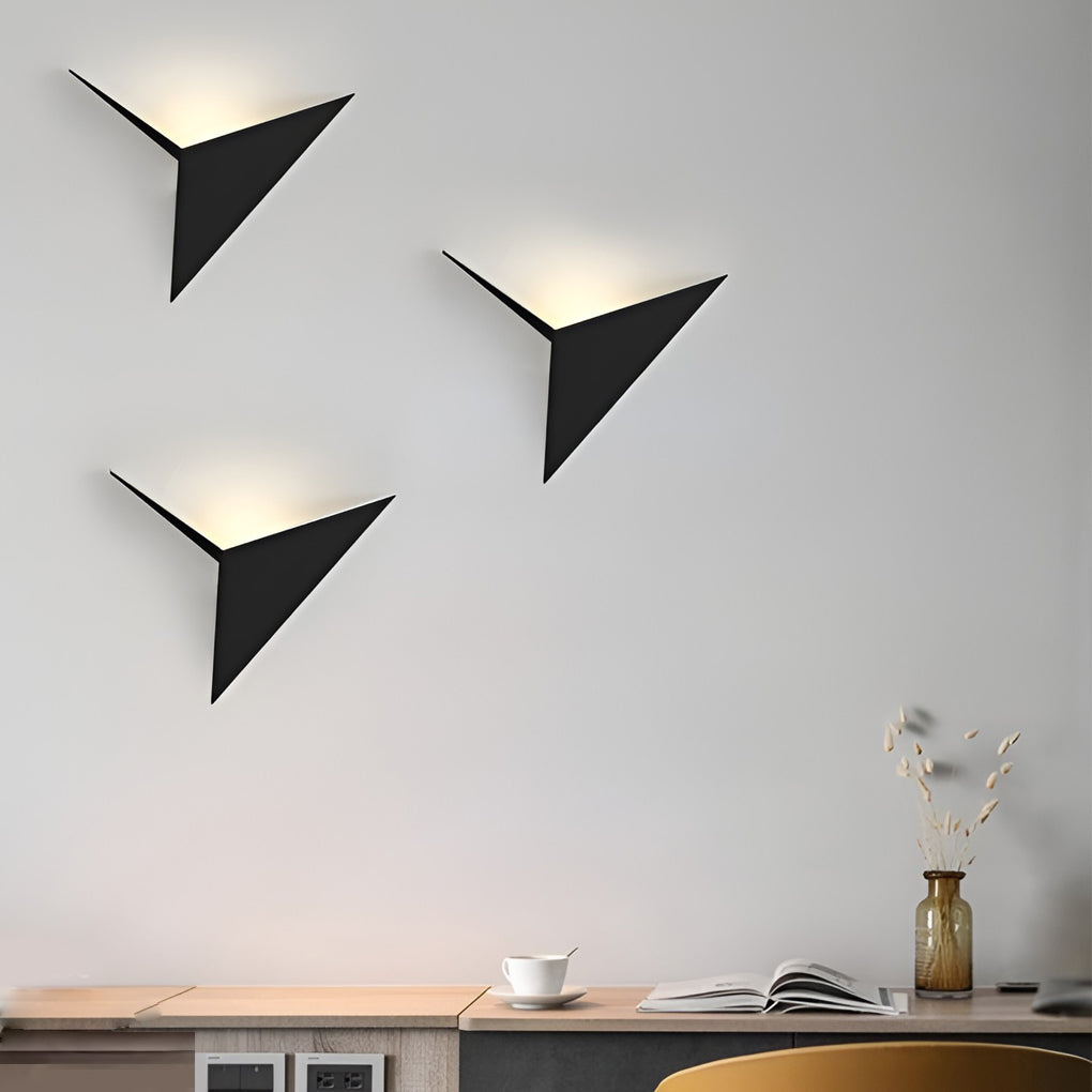 Nordic Wall Sconce Lighting: Creative Geometric Shaped 3W LED Wall Lamp