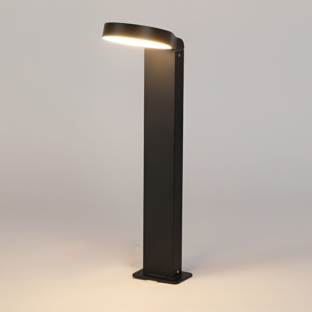 Ring LED Landscape Light — Die-Cast Aluminum, 18W, IP54, Warm White 3000K, Wall or Bollard