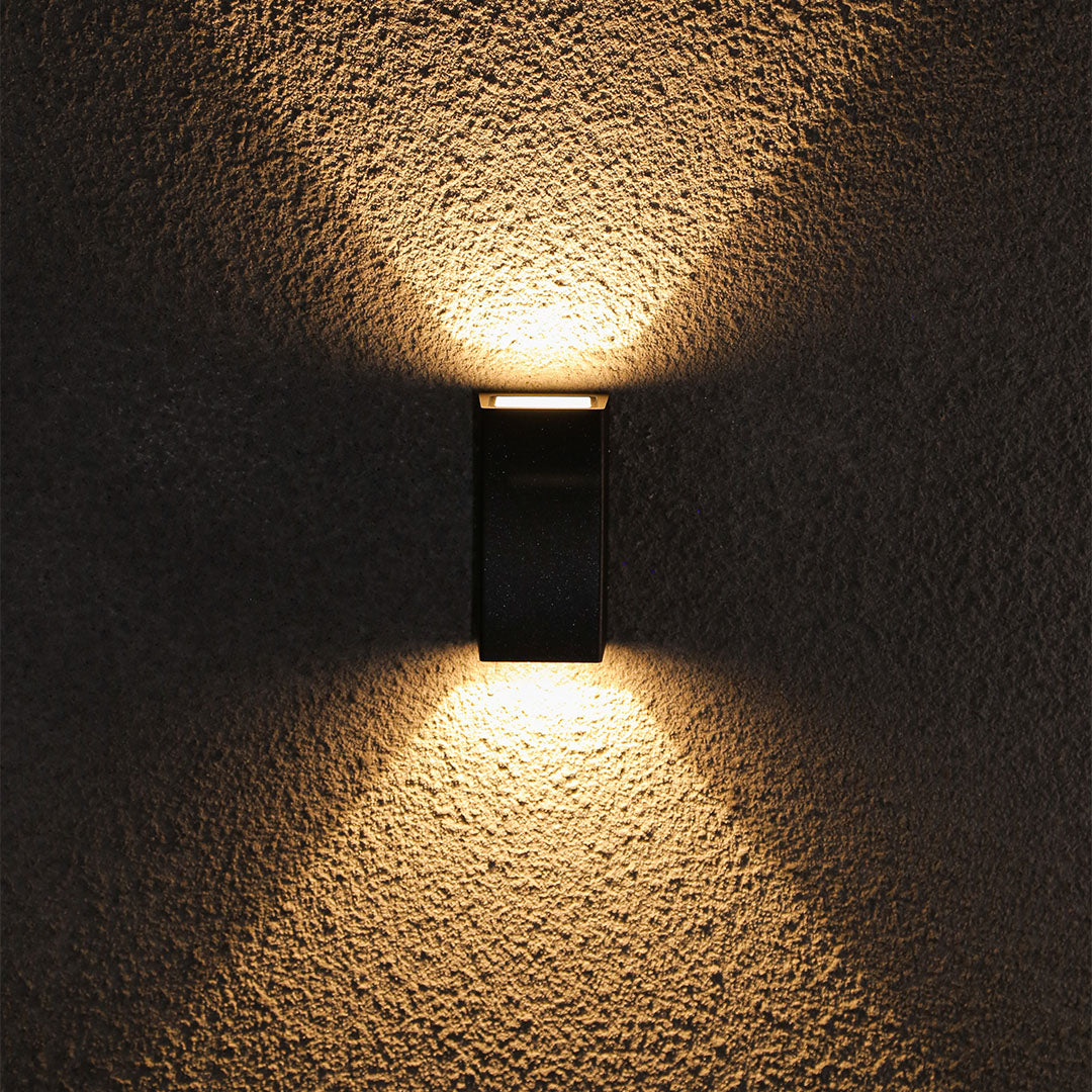 Modern Waterproof LED Up/Down Outdoor Wall Light