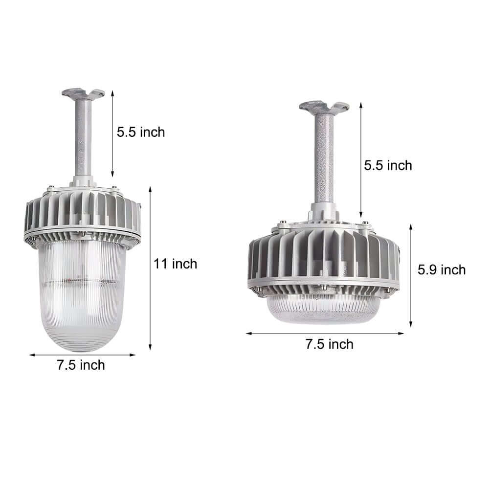 50w100w industrial led pendant light explosion proof lighting for hazardous areas