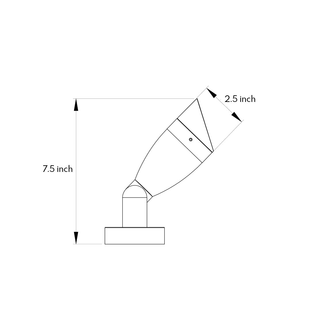 Minimalist Waterproof LED Outdoor Spotlight Lamp