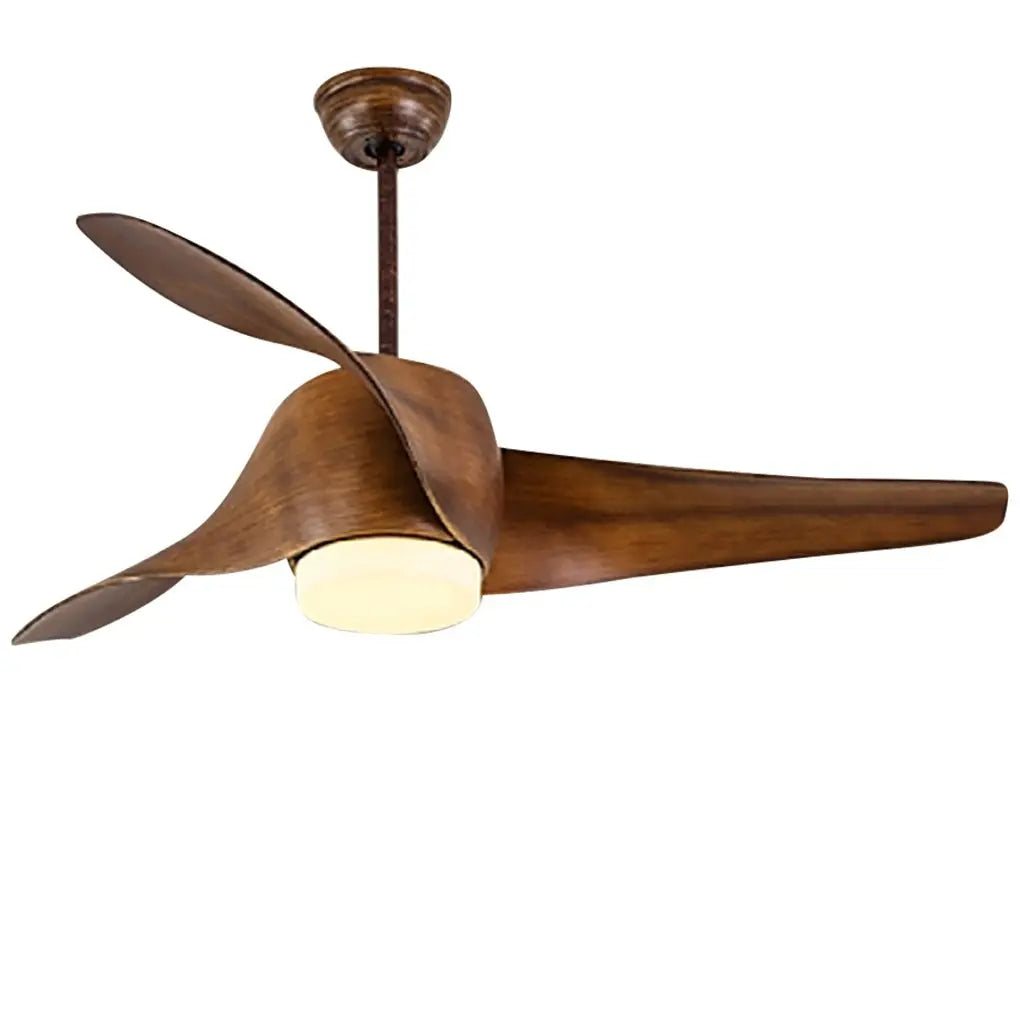 52-Inch Smart Ceiling Fan Light with Creative Three-Color Dimming and Intelligent Timing Luxe