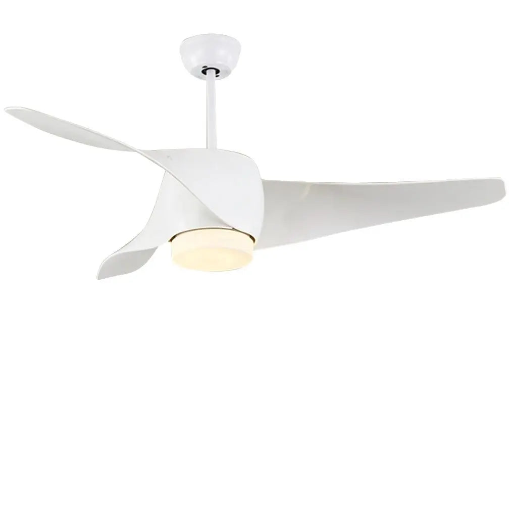 52-Inch Smart Ceiling Fan Light with Creative Three-Color Dimming and Intelligent Timing Luxe