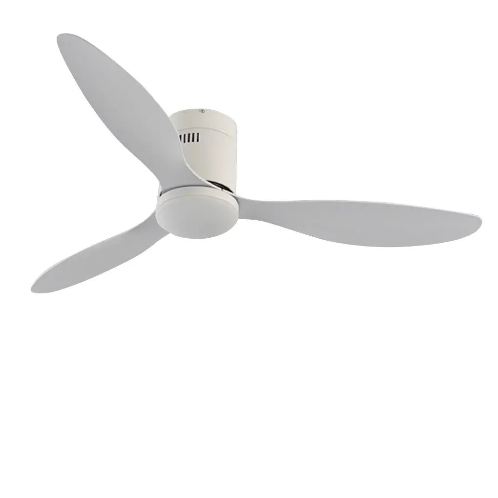 52-Inch LED Ceiling Fan Lamp with Remote Control and Three-Color Dimming Luxe