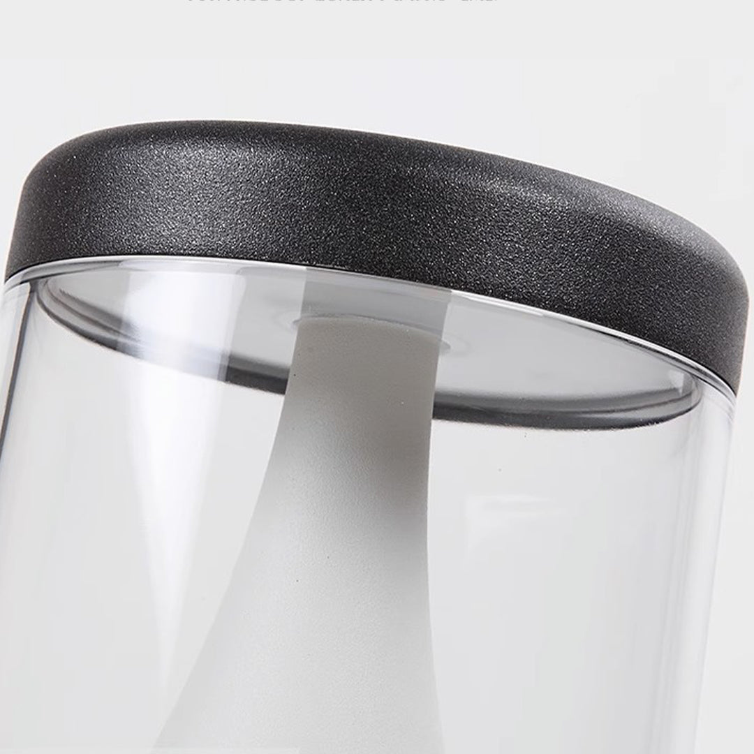 Minimalist LED Garden Stake Bollard Light — Die-Cast Aluminum, Matte Black, 8W OSRAM, IP65, 3000K