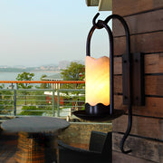 Retro Candlestick Wall Sconce — Black Iron, 5W LED E27, 3000K Warm White, 7" × 20"