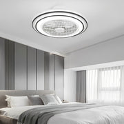 Modern Bladeless Ceiling Fans with Intelligent Timing, Mute Function, and LED Light