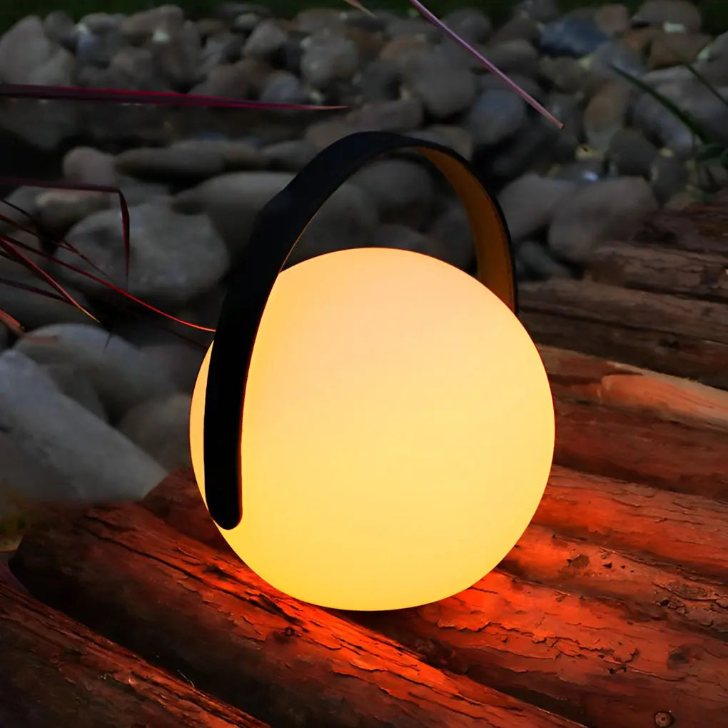 6-Inch Portable RGB Sphere Table Lamp with Colorful Ambient Lighting Luxe