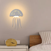 Jellyfish Wall Sconce — Metal and Acrylic, LED, 10W, Modern Retro White