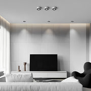 Round Ultra-Thin Surface-Mount LED Downlight — Die-Cast Aluminum, Anti-Glare, Ra≥90, 15W/20W/30W, 3000K/4000K/6000K