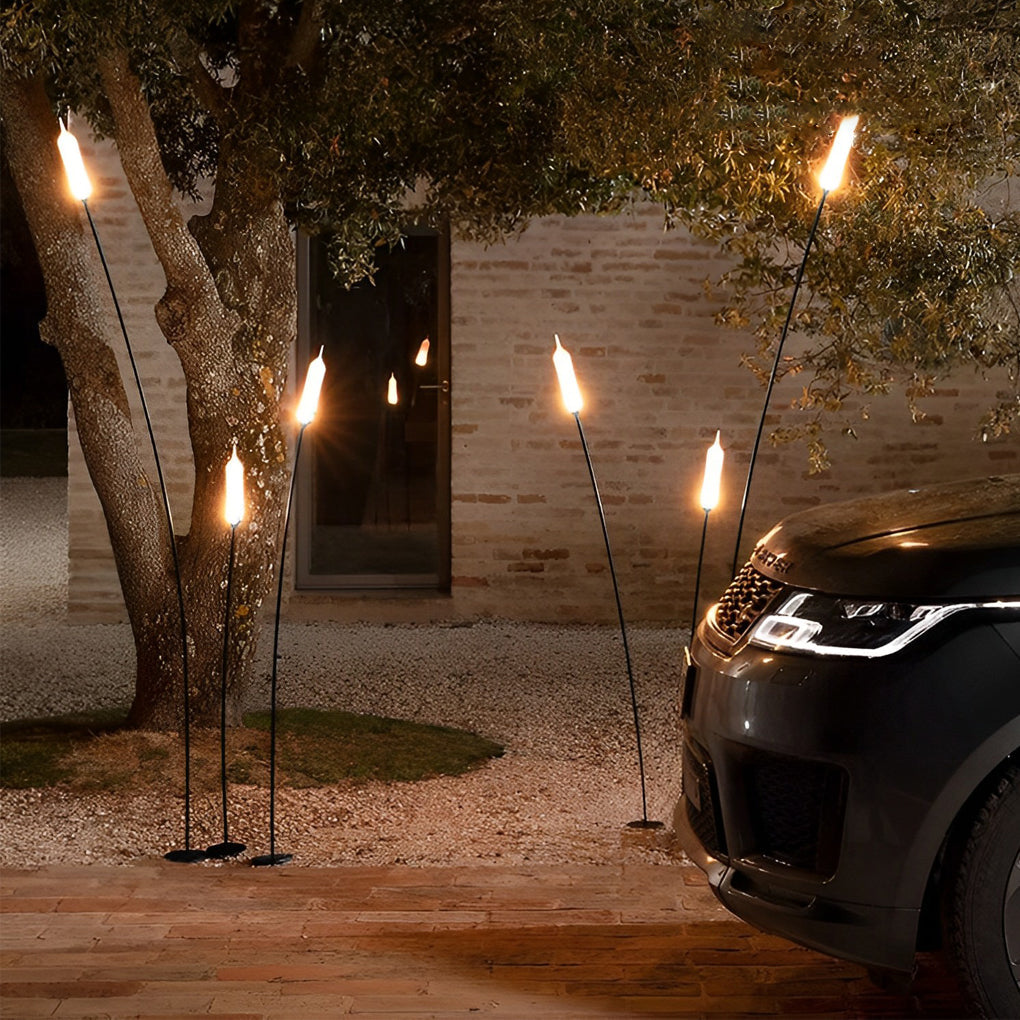 Minimalist Reed-Shaped LED Outdoor Lawn Lights