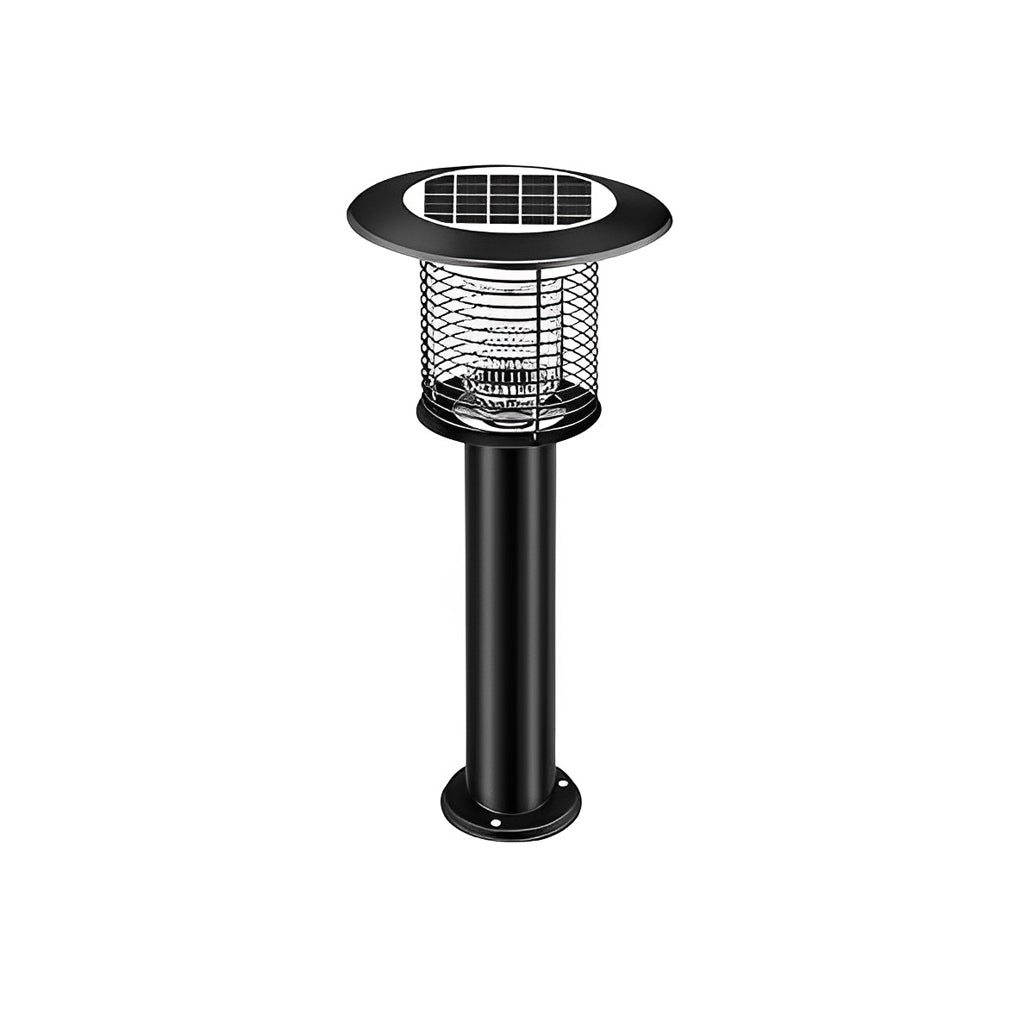 Solar & USB Mosquito Killer Garden Light — 304 Stainless Steel, UV LED, up to 1,076 sq ft Coverage