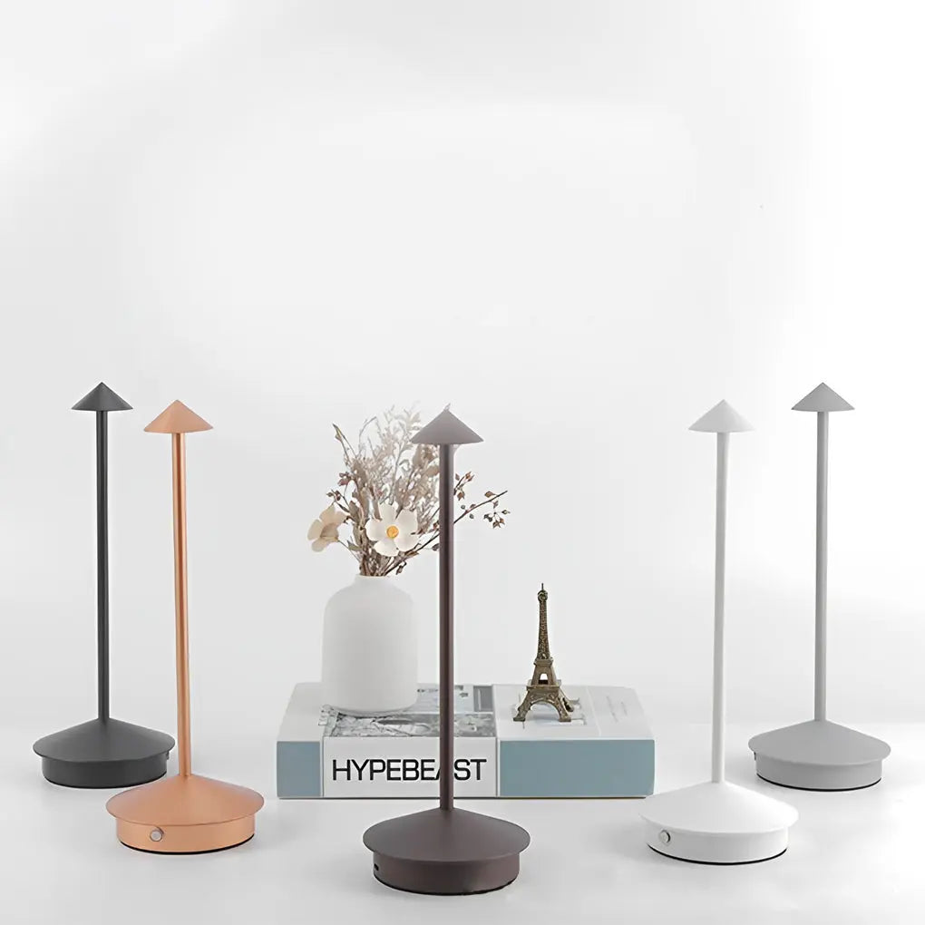 Dimmable Mini Triangle LED Table Lamp Luxe