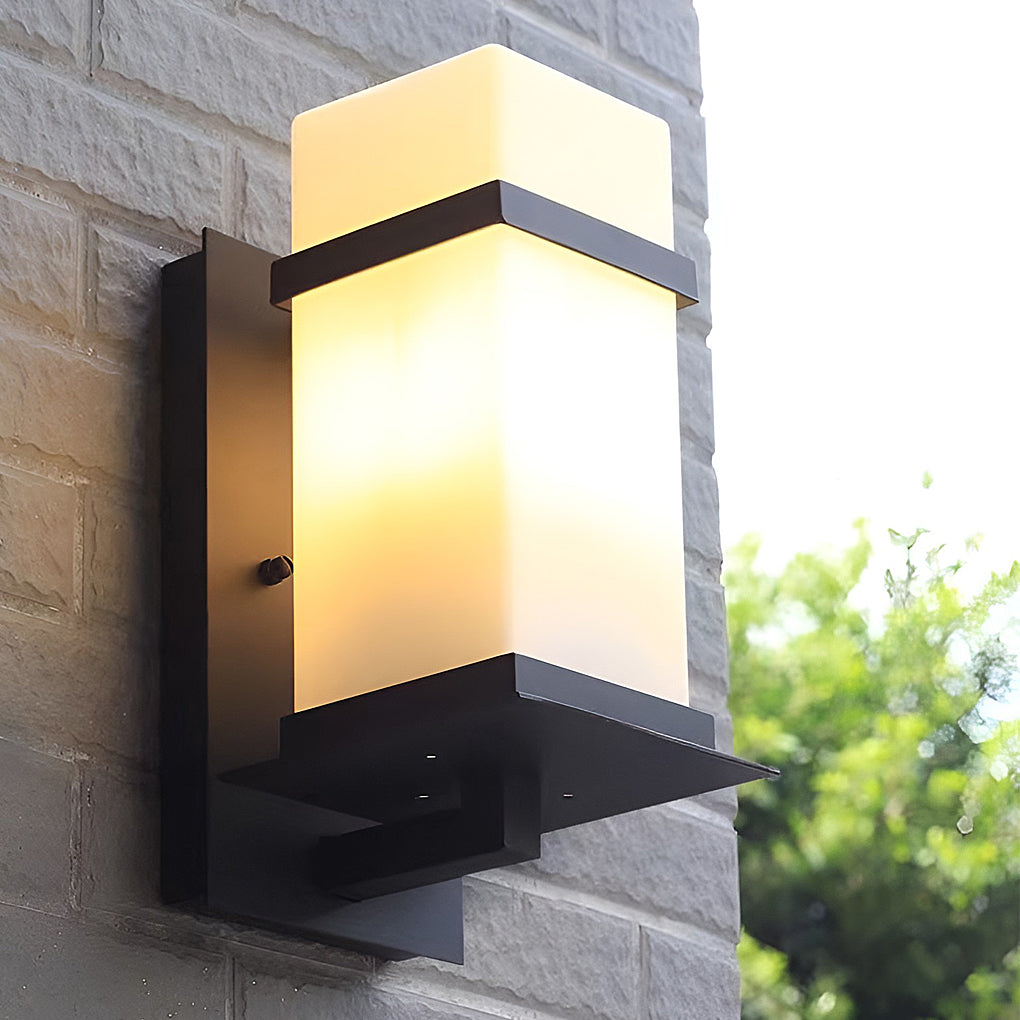 modern minimalist waterproof led wall sconces for outdoor use stylish wall lamps