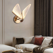 Butterfly Wall Sconce — Zinc Alloy and Acrylic, 4W LED, Warm to Daylight