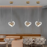 Circular Anodized Acrylic Mini Pendant — LED Integrated, 7" Diameter, 3000K / 6000K